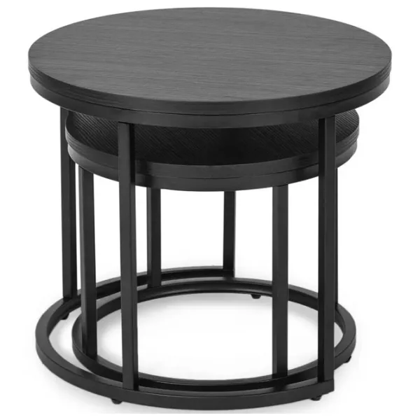 Set măsuțe de cafea Mebel Elite Manu 5718402 Black photo 2