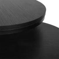 Set măsuțe de cafea Mebel Elite Manu 5718402 Black photo 3