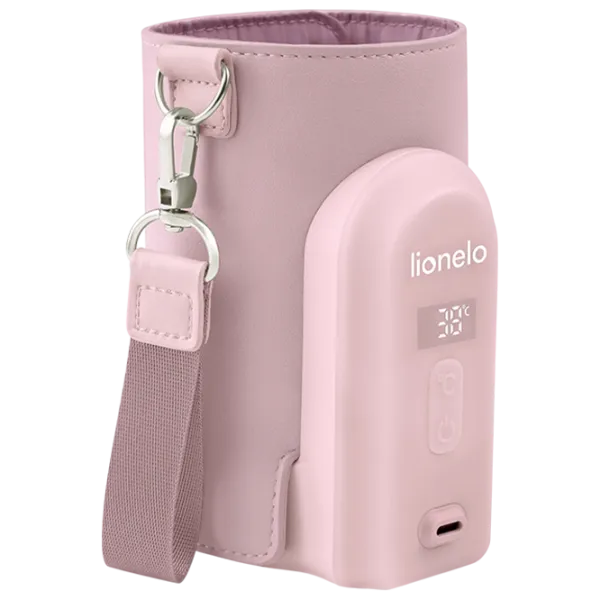 Încălzitor pentru biberoane Lionelo Go Evo  Electronic/ Pink photo 1