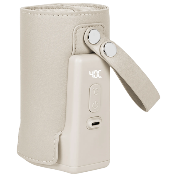 Încălzitor pentru biberoane Lionelo Thermup Go Plus  Electronic/ Beige photo 1
