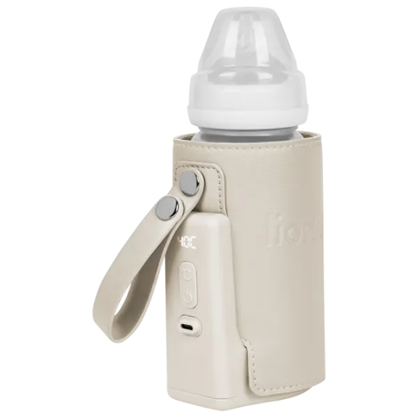 Încălzitor pentru biberoane Lionelo Thermup Go Plus  Electronic/ Beige photo 3