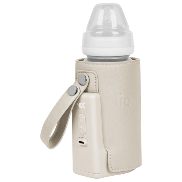 Încălzitor pentru biberoane Lionelo Thermup Go Plus  Electronic/ Beige photo 3
