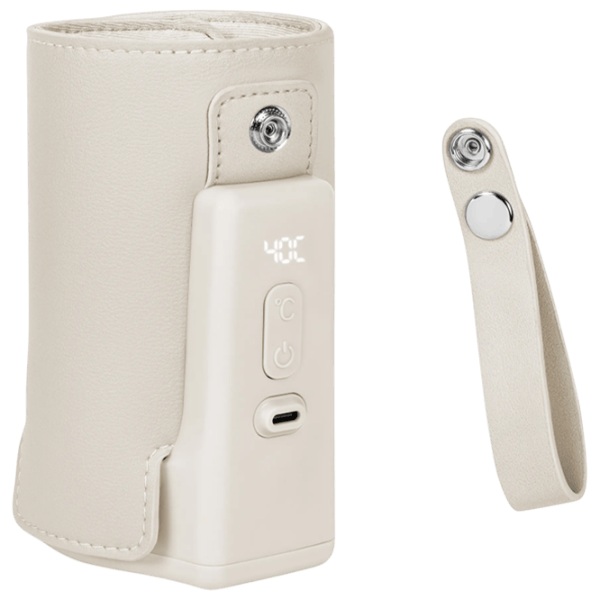 Încălzitor pentru biberoane Lionelo Thermup Go Plus  Electronic/ Beige photo 5