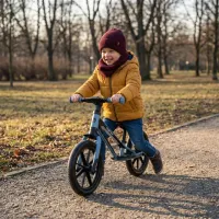 Bicicletă fără pedale Moni Ranger Maxi 12" / Blue photo 4