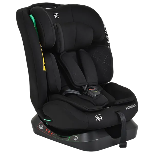 Scaun auto Moni Aventura  0 luni - 12 ani / 36 kg / Black photo 1