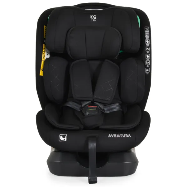 Scaun auto Moni Aventura  0 luni - 12 ani / 36 kg / Black photo 2