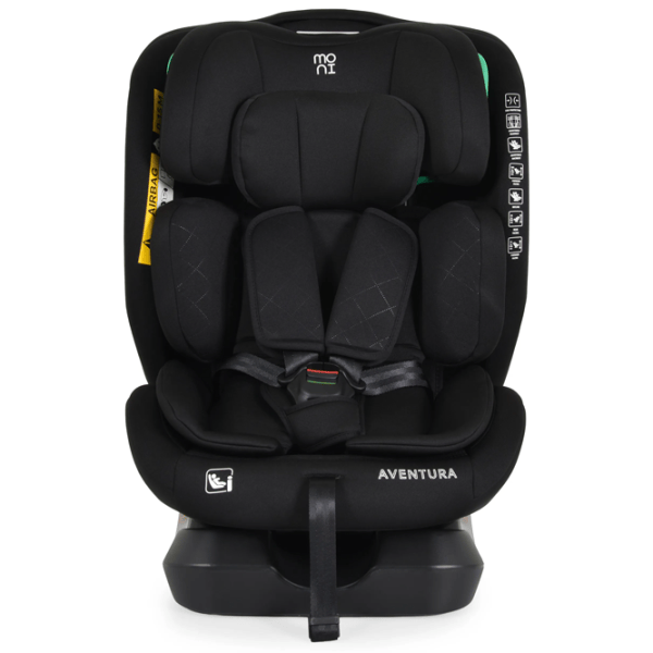 Scaun auto Moni Aventura  0 luni - 12 ani / 36 kg / Black photo 2