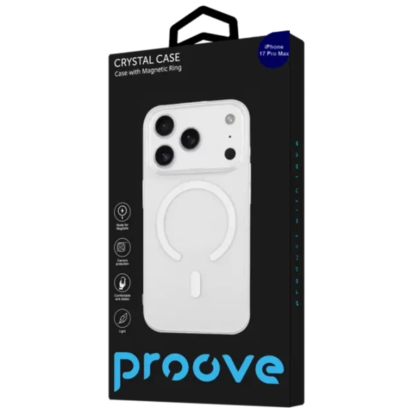 Husă pentru smartphone Apple iPhone 17 Pro Max Proove / MagSafe Back / TPU / Deep Blue photo 2