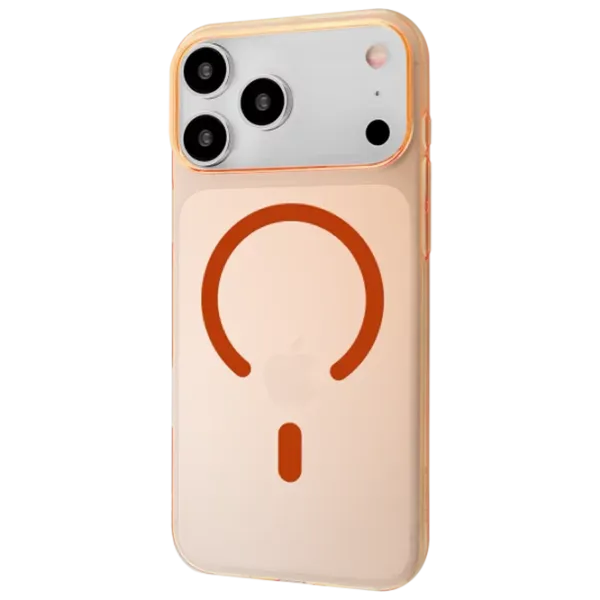 Husă pentru smartphone Apple iPhone 17 Pro Max Proove / MagSafe Back / TPU / Cosmic Orange photo 1