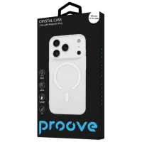 Чехол для смартфона Apple iPhone 17 Pro Max Proove / MagSafe Back / ТПУ / Crystal Белый photo 3