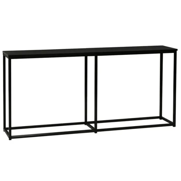 Masă consolă Mobhaus Busta Dark Graphite / Oțel photo 1
