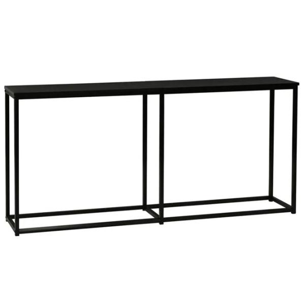 Masă consolă Mobhaus Busta Dark Graphite / Oțel photo 1