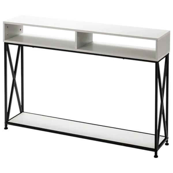 Masă consolă Costway HV10016WH White / Masiv photo 1