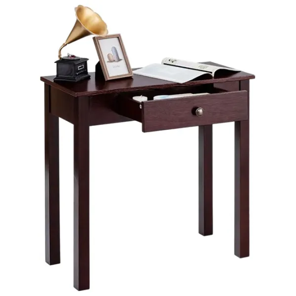 Masă consolă Costway HW65910CF Brown / MDF photo 1