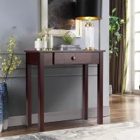 Masă consolă Costway HW65910CF Brown / MDF photo 5
