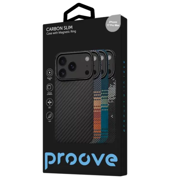 Husă pentru smartphone Apple iPhone 17 Pro Max Proove / MagSafe Back / TPU / Nightfall Blue photo 2