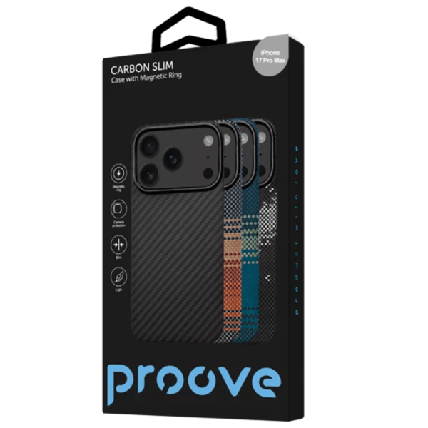 Husă pentru smartphone Apple iPhone 17 Pro Max Proove / MagSafe Back / TPU / Nightfall Blue photo 2