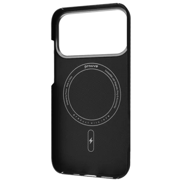 Husă pentru smartphone Apple iPhone 17 Pro Max Proove / MagSafe Back / TPU / Onyx Black photo 3