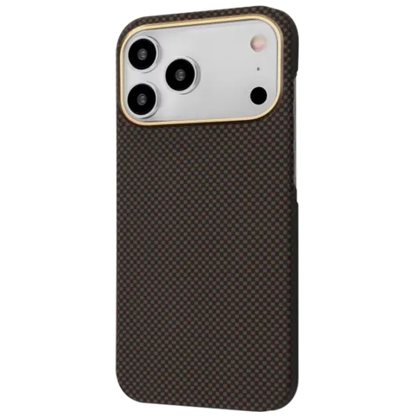Husă pentru smartphone Apple iPhone 17 Pro Max Proove / MagSafe Back / TPU / Sunflare Brown photo 1