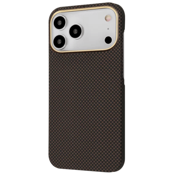 Husă pentru smartphone Apple iPhone 17 Pro Max Proove / MagSafe Back / TPU / Sunflare Brown photo 1