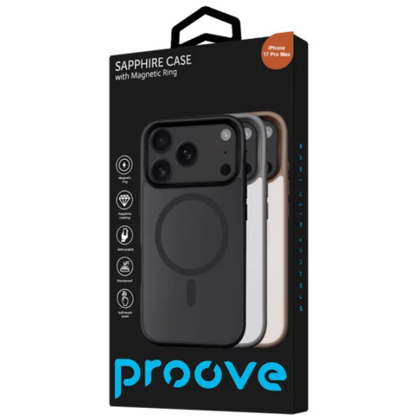 Husă pentru smartphone Apple iPhone 17 Pro Max Proove / MagSafe Back / TPU / Cosmic Orange photo 2