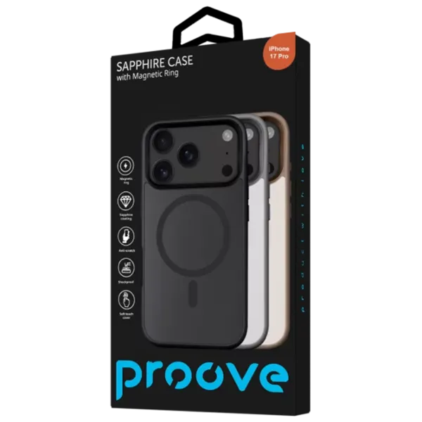 Husă pentru smartphone Apple iPhone 17 Pro Proove / MagSafe Back / TPU / Cosmic Orange photo 2