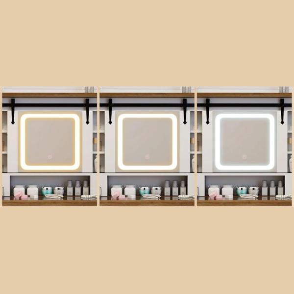 Masă de toaletă Costway HU10924DE-WH+ MDF / White photo 7