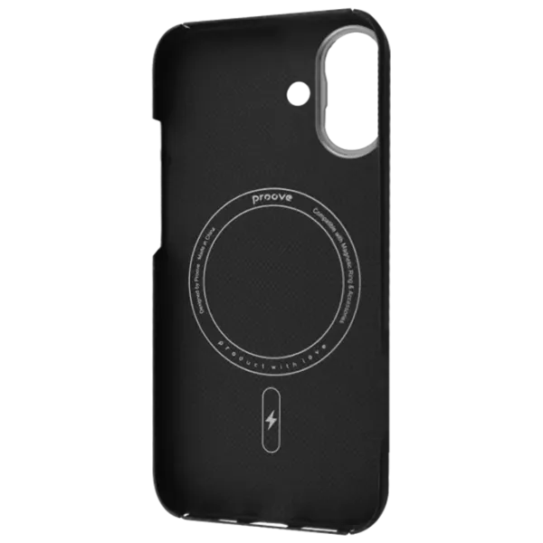 Husă pentru smartphone Apple iPhone 17  Proove / MagSafe Back / TPU / Onyx Black photo 2
