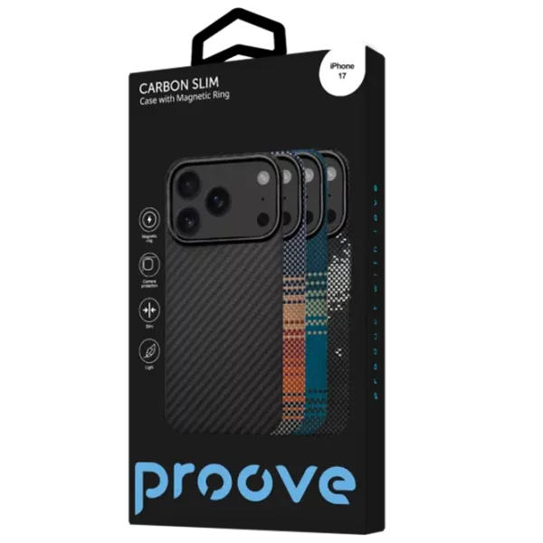 Husă pentru smartphone Apple iPhone 17  Proove / MagSafe Back / TPU / Onyx Black photo 3