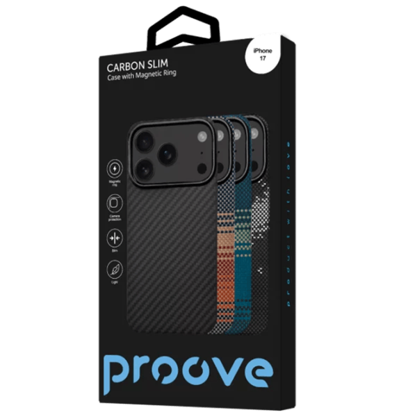 Husă pentru smartphone Apple iPhone 17  Proove / MagSafe Back / TPU / Onyx Black photo 3