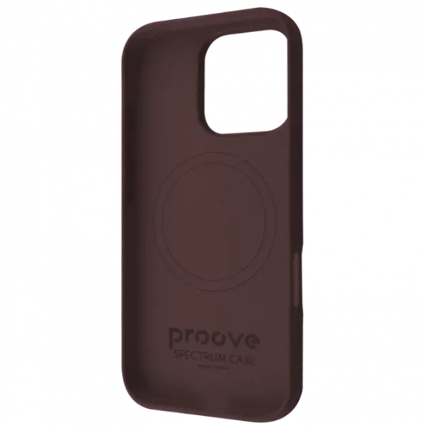 Husă pentru smartphone Apple iPhone 16 Pro Proove / MagSafe Back / TPU / Choco Mousse photo 2