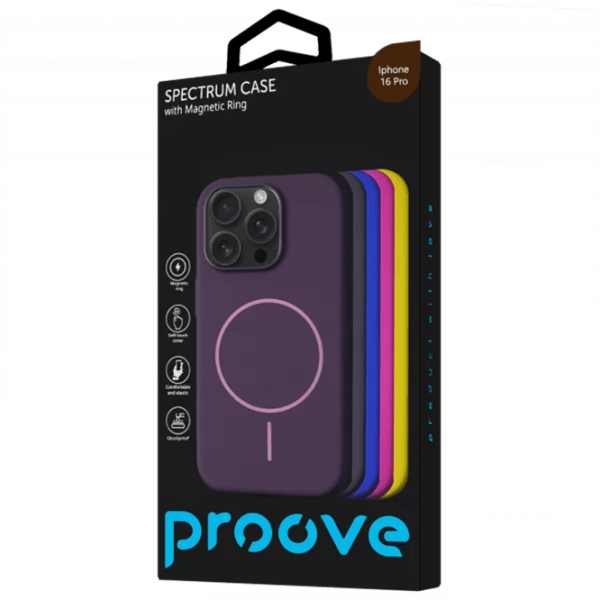 Husă pentru smartphone Apple iPhone 16 Pro Proove / MagSafe Back / TPU / Choco Mousse photo 3