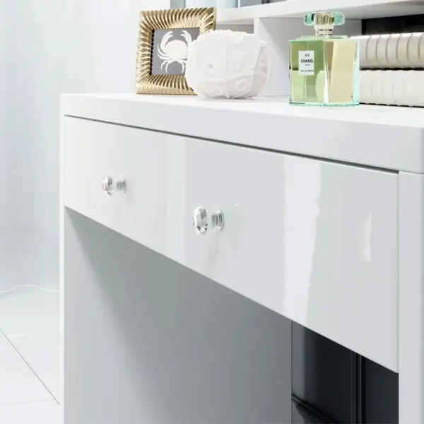 Туалетный столик Helvetia Aria Nr.49 ЛДСП / White photo 3