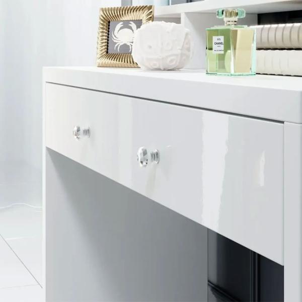Туалетный столик Helvetia Aria Nr.49 ЛДСП / White photo 3