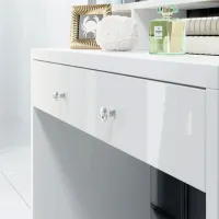 Туалетный столик Helvetia Aria Nr.49 ЛДСП / White photo 3