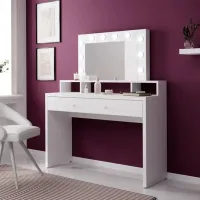 Туалетный столик Helvetia Aria Nr.49 ЛДСП / White photo 4