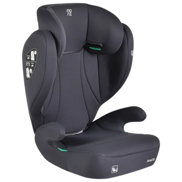 Scaun auto Moni Race  3 ani - 12 ani / 36 kg / Gray photo 1