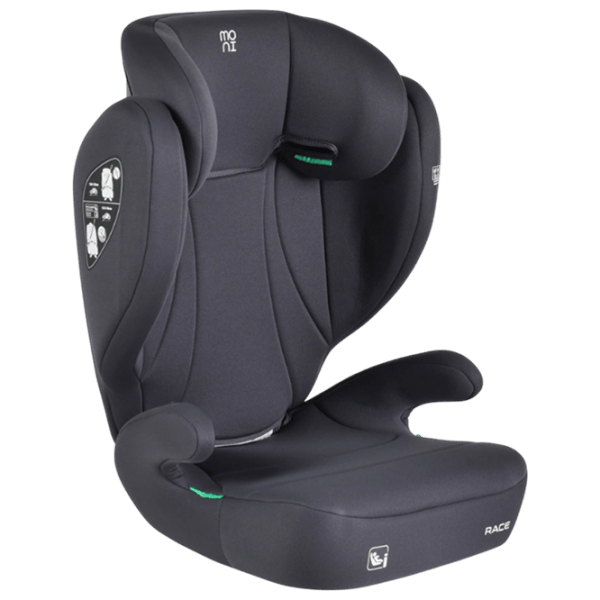 Scaun auto Moni Race  3 ani - 12 ani / 36 kg / Gray photo 1