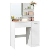 Masă de toaletă Vasagle RDT119W01 DSP / White