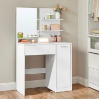Masă de toaletă Vasagle RDT119W01 DSP / White photo 2