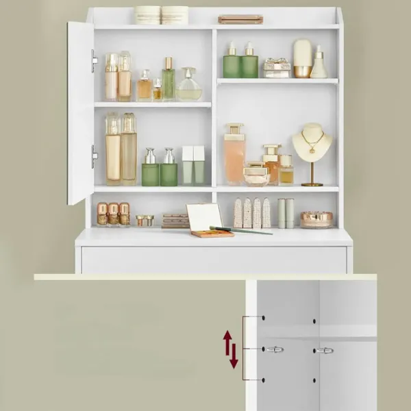 Masă de toaletă Vasagle RDT118W01 DSP / White photo 4
