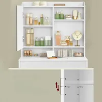 Туалетный столик Vasagle RDT118W01 ДСП / White photo 4