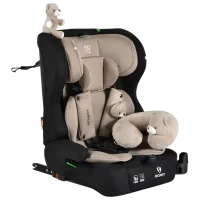 Scaun auto Moni Security  1 an - 12 ani / 36 kg / Beige