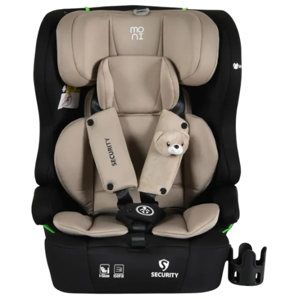 Scaun auto Moni Security  1 an - 12 ani / 36 kg / Beige photo 3