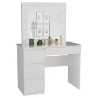 Туалетный столик TopEshop Marina Left ЛДСП / White