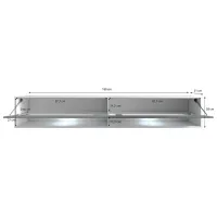 Comodă TV Bratex Lowboard A 180 30 x 180 x 31 / PAL photo 4