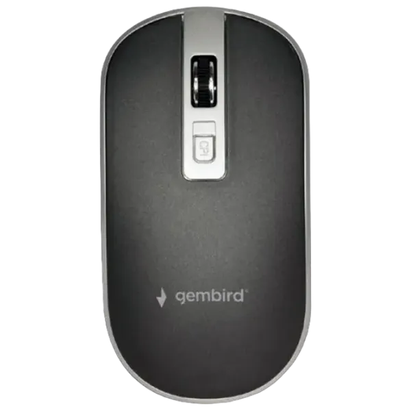 Mouse Gembird MUSW-4B-06-BS Black photo 1