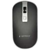Mouse Gembird MUSW-4B-06-BS Black