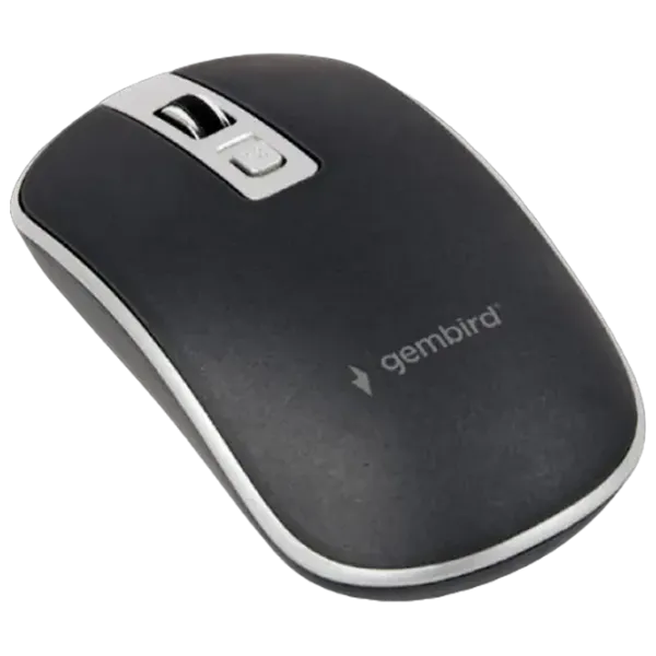 Mouse Gembird MUSW-4B-06-BS Black photo 2