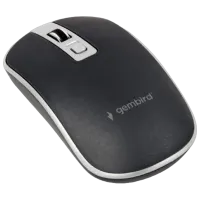 Mouse Gembird MUSW-4B-06-BS Black photo 2